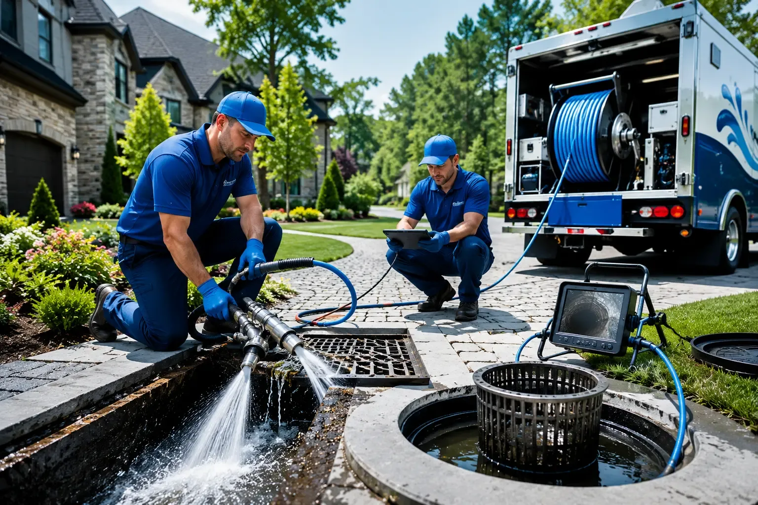 Local outdoor drain cleaning professionals in Romulus, NY